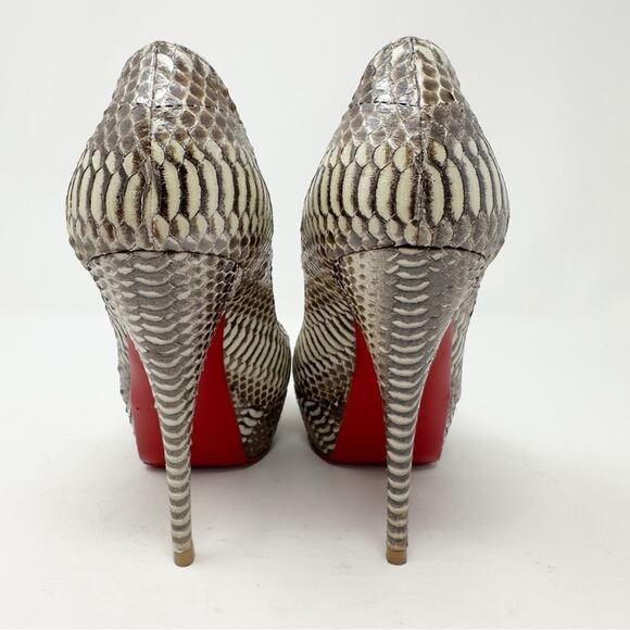 Christian Louboutin Peep Toe Platform Heels  EU 36.5 - Picture 6 of 11